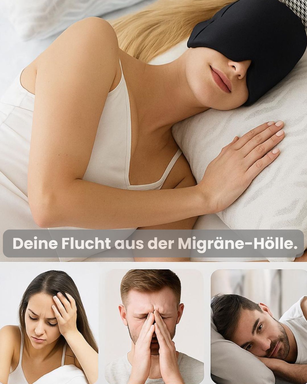Kopfsegen Anti Migräne Maske
